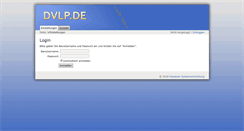 Desktop Screenshot of dvlp.de