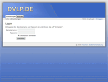 Tablet Screenshot of dvlp.de